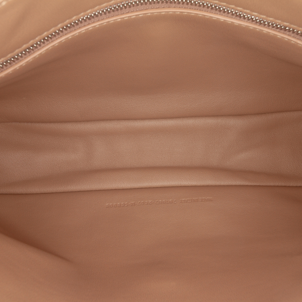 Pre-Loved Balenciaga Distressed Satin Leopolda Pochette - Picture 4 of 11